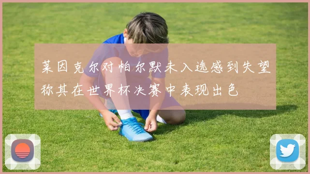 莱因克尔对帕尔默未入选感到失望称其在世界杯决赛中表现出色